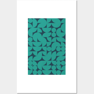 Unique Geometric Pattern - Shapes #3 Posters and Art